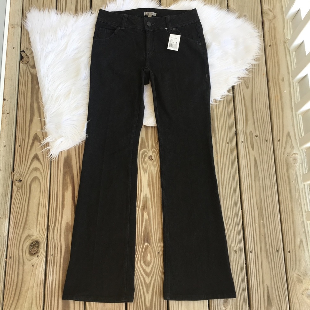 CAbi NWT Bootcut Long Flare 204L Black Jeans